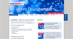 Desktop Screenshot of datadruck.de